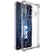 For Xiaomi Black Shark 5 Pro imak TPU Phone Case with Screen Protector(Transparent) Eurekaonline