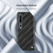 For Xiaomi Mi 10 Pro NILLKIN Glorious Series TPU + PC 3D Geometric Texture Reflective Mobile Phone Protective Case(Silver Light) Eurekaonline