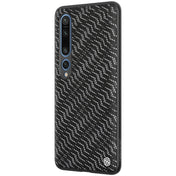 For Xiaomi Mi 10 Pro NILLKIN Glorious Series TPU + PC 3D Geometric Texture Reflective Mobile Phone Protective Case(Silver Light) Eurekaonline