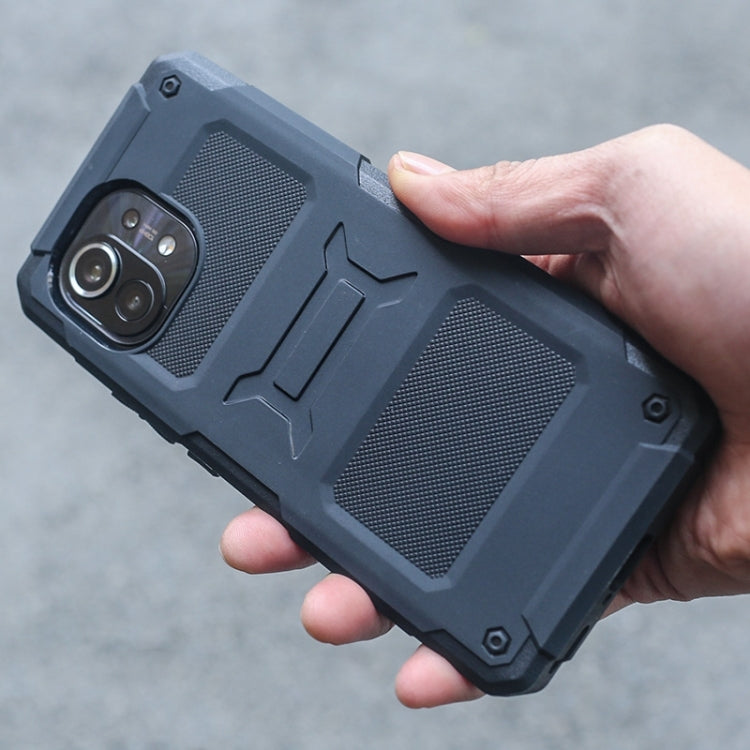 For Xiaomi Mi 11 FATBEAR Armor Shockproof Cooling Phone Case(Black) Eurekaonline