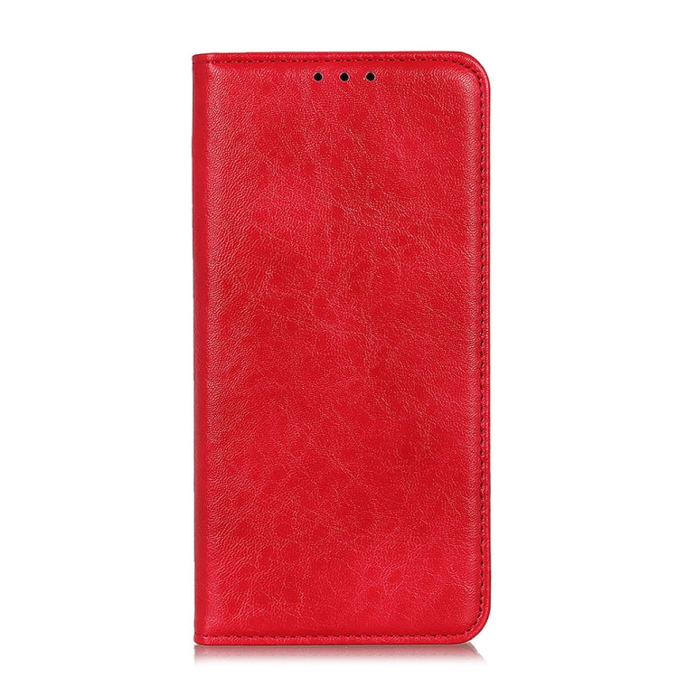  4G Magnetic Crazy Horse Texture Horizontal Flip Leather Case with Holder & Card Slots & Wallet(Red) Eurekaonline