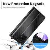 For Xiaomi Mi 11 Lite LC.IMEEKE Carbon Fiber Texture Flip Leather Phone Case(Vertical Black) Eurekaonline