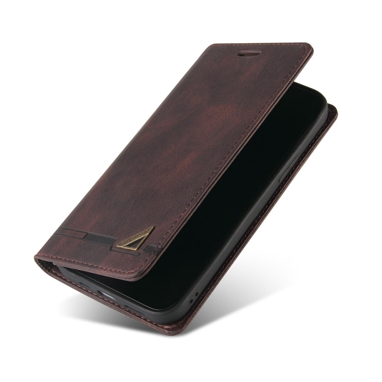 For Xiaomi Mi 11 Skin Feel Anti-theft Brush Horizontal Flip Leather Case with Holder & Card Slots & Wallet(Brown) Eurekaonline
