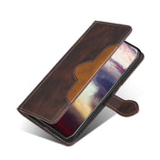 For Xiaomi Mi 11 Skin Feel Straw Hat Magnetic Buckle Leather Phone Case(Brown) Eurekaonline