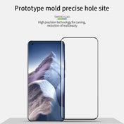 For Xiaomi Mi 11 Ultra PINWUYO 9H 3D Hot Bending Tempered Glass Film(Black) Eurekaonline
