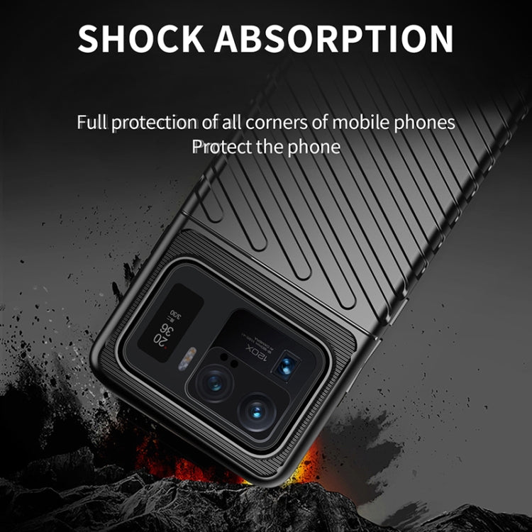 For Xiaomi Mi 11 Ultra Thunderbolt Shockproof TPU Protective Soft Case(Black) Eurekaonline