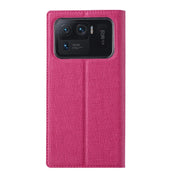 For Xiaomi Mi 11 Ultra ViLi DMX Series Shockproof TPU + PU Leather Magnetic Attraction Horizontal Flip Case with Card Slot & Holder(Rose Red) Eurekaonline