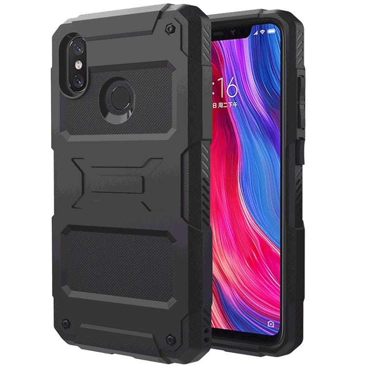 For Xiaomi Mi 8 SE FATBEAR Armor Shockproof Cooling Phone Case(Black) Eurekaonline