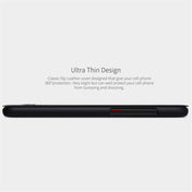 For Xiaomi Mi 9 Pro 5G NILLKIN QIN Series Crazy Horse Texture Horizontal Flip Leather Case with Card Slot(Black) Eurekaonline