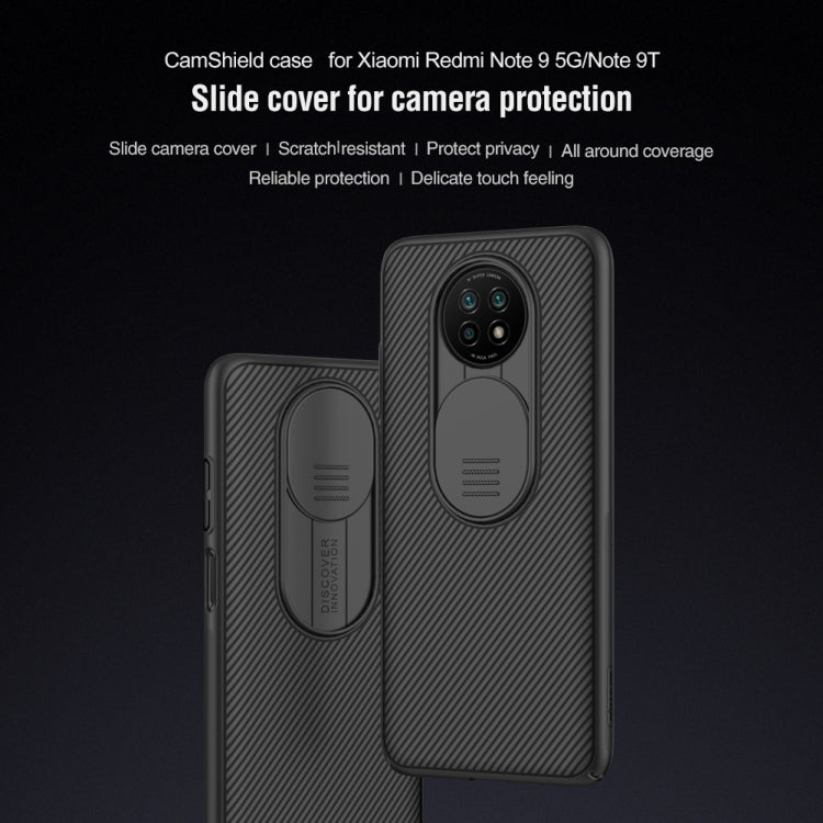  Note 9T  NILLKIN Black Mirror Series PC Camshield Full Coverage Dust-proof Scratch Resistant Case Eurekaonline