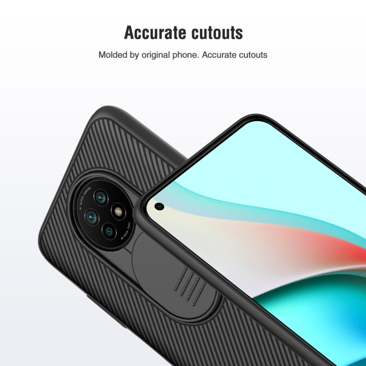 For Xiaomi Note 9 5G / Note 9T  NILLKIN Black Mirror Series PC Camshield Full Coverage Dust-proof Scratch Resistant Case Eurekaonline