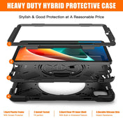 For Xiaomi Pad 5 / Pad 5 Pro Silicone + PC Tablet Case(Black) Eurekaonline