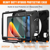 For Xiaomi Pad 5 / Pad 5 Pro Silicone + PC Tablet Case(Black) Eurekaonline