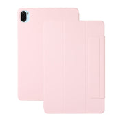 For Xiaomi Pad 5 / Pad 5 Pro Solid Color Magnetic Buckle Horizontal Flip Leather Case with Holder(Pink) Eurekaonline