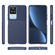 For Xiaomi Poco F4 Thunderbolt Shockproof TPU Phone Case(Blue) Eurekaonline