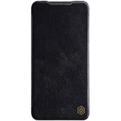 For Xiaomi Poco M4 Pro NILLKIN QIN Series Crazy Horse Texture Leather Phone Case(Black) Eurekaonline