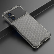 For Xiaomi Poco M5 4G India Shockproof Honeycomb PC + TPU Phone Case(Black) Eurekaonline