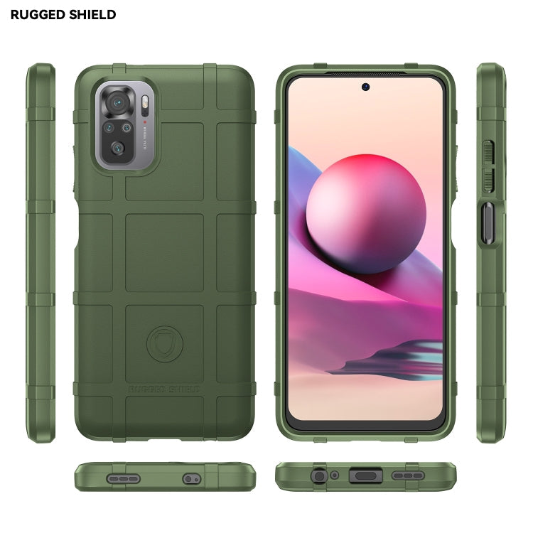 For Xiaomi Poco M5S Full Coverage Shockproof TPU Phone Case(Green) Eurekaonline