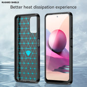 For Xiaomi Poco M5s Brushed Texture Carbon Fiber TPU Phone Case(Black) Eurekaonline