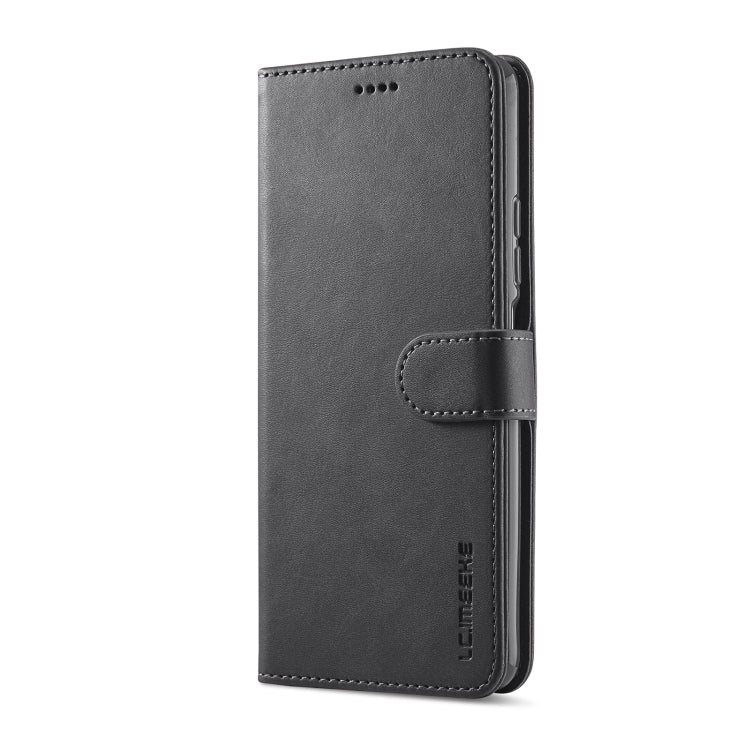 For Xiaomi Poco X4 GT 5G LC.IMEEKE Calf Texture Leather Phone Case(Black) Eurekaonline