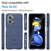 For Xiaomi Poco X4 GT Full Coverage Shockproof TPU Case(Blue) Eurekaonline