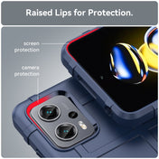 For Xiaomi Poco X4 GT Full Coverage Shockproof TPU Case(Blue) Eurekaonline