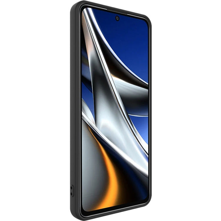 For Xiaomi Poco X4 Pro 5G Global IMAK UC-3 Series Shockproof Frosted TPU Phone Case(Black) Eurekaonline