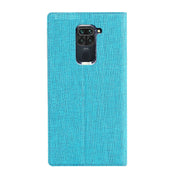 For Xiaomi Redmi 10X 4G / Redmi Note9 ViLi DMX-54 Shockproof TPU + PU Leather Magnetic Attraction Horizontal Flip Protective Case with Card Slots & Holder(Blue) Eurekaonline