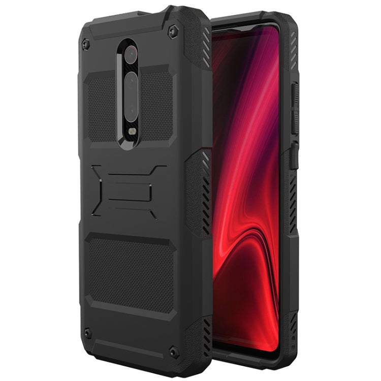  Mi 9T Pro FATBEAR Armor Shockproof Cooling Phone Case(Black) Eurekaonline