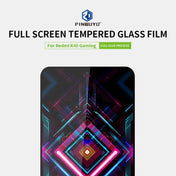 For Xiaomi Redmi K40 Gaming PINWUYO 9H 2.5D Full Screen Tempered Glass Film(Black) Eurekaonline