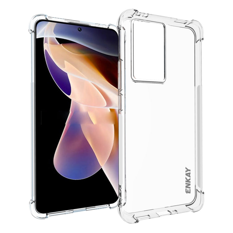 For Xiaomi Redmi K60 / K60 Pro ENKAY Transparent TPU Shockproof Phone Case Eurekaonline