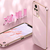 For Xiaomi Redmi K60E XINLI Straight 6D Plating Gold Edge TPU Phone Case(Black) Eurekaonline