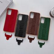 For Xiaomi Redmi Note 11 Global/Note 11S 4G Genuine Leather Weilai Series Nano Plating Phone Case(Red) Eurekaonline