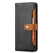 For Xiaomi Redmi Note 11/Poco M4 Pro Calf Texture Double Fold Leather Phone Case(Black) Eurekaonline