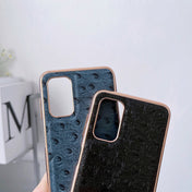 For Xiaomi Redmi Note 11 Pro 4G Global/5G Global/Note 11E Pro Genuine Leather Ostrich Texture Nano Plating Phone Case(Blue) Eurekaonline