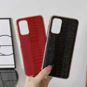 For Xiaomi Redmi Note 11 Pro 4G Global/5G Global/Note 11E Pro Genuine Leather Weilai Series Nano Plating Phone Case(Red) Eurekaonline