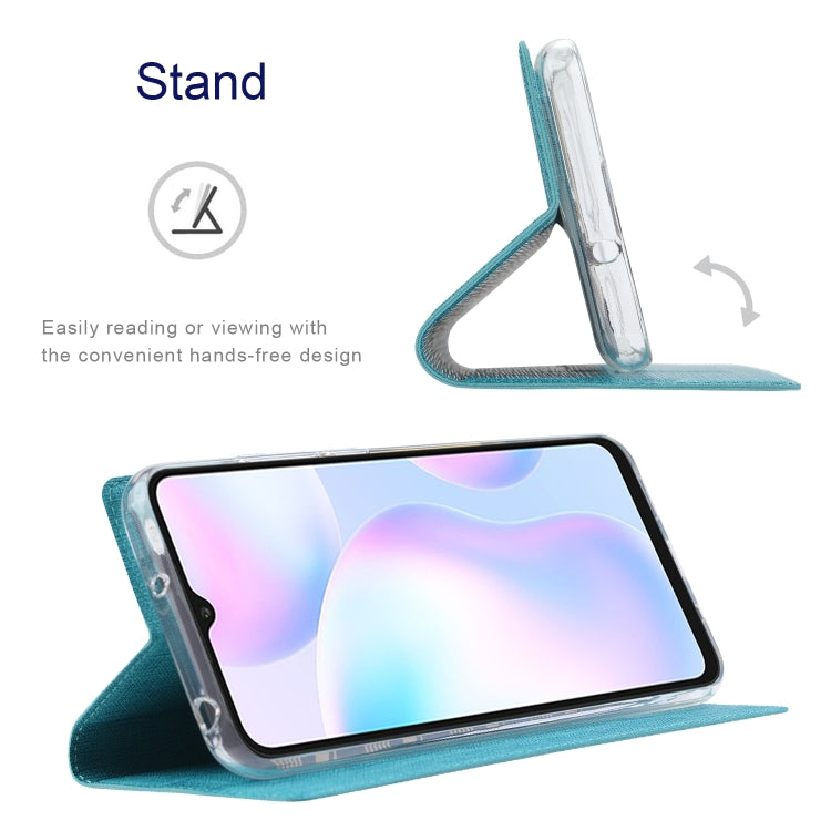 For Xiaomi Redmi Note 11 ViLi DMX Series Shockproof Magnetic Flip Leather Phone Case(Blue) Eurekaonline