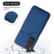 For Xiaomi Redmi Note 11S/11 4G Global Skin Feel PU + TPU + PC Phone Case(Blue) Eurekaonline