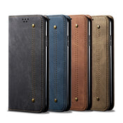 For Xiaomi Redmi Note 12 China Denim Texture Leather Phone Case(Blue) Eurekaonline