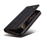 For Xiaomi Redmi Note 12 China Oil Wax Crazy Horse Texture Leather Phone Case(Black) Eurekaonline