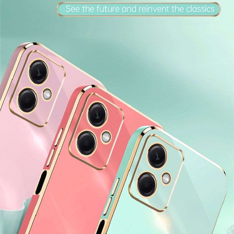 For Xiaomi Redmi Note 12 China XINLI Straight Edge 6D Electroplate TPU Phone Case(Black) Eurekaonline