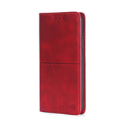 For Xiaomi Redmi Note 12 Pro+ China Cow Texture Magnetic Leather Phone Case(Red) Eurekaonline
