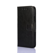 For Xiaomi Redmi Note 12 Pro China Crystal Texture Horizontal Flip Leather Phone Case(Black) Eurekaonline