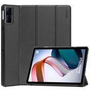 For Xiaomi Redmi Pad 10.61 inch ENKAY Tri-fold Custer Texture Leather Stand Smart Case(Black) Eurekaonline