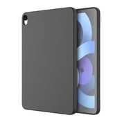 For iPad Air 2022 /  Air 2020 10.9 Mutural Silicone Microfiber Tablet Case(Black) Eurekaonline