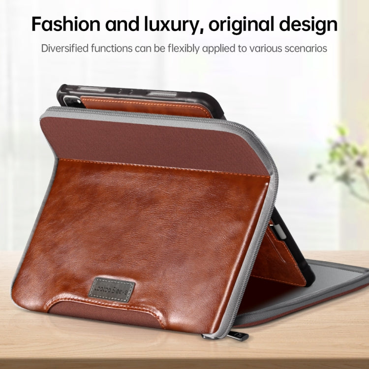 For iPad Pro 11 2022 / 2021 / 2020 / 2018 360 Degree Rotation Leather Tablet Case Bag(Black) Eurekaonline