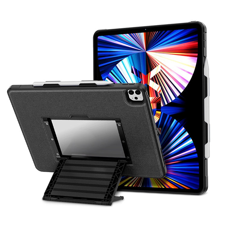For iPad mini 6 Suspension Stand Tablet Case(Black) Eurekaonline