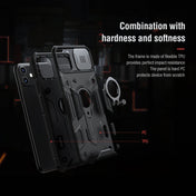 For iPhone 11 NILLKIN Shockproof CamShield Armor Protective Case with Invisible Ring Holder(Black) Eurekaonline