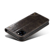 For iPhone 11 Pro Baroque Simple Horizontal Flip Leather Case, with Holder & Card Slots & Wallet(Black) Eurekaonline