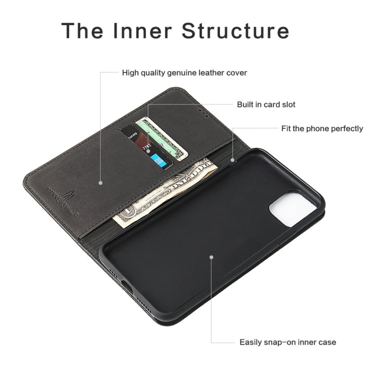 For iPhone 11 Pro Crocodile Texture PC + TPU Horizontal Flip Leather Case with Holder & Card Slots & Wallet(Black) Eurekaonline